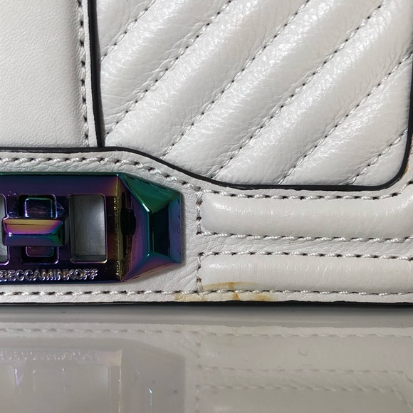 Rebecca Minkoff Chevron Small Love Crossbody Bag - Picture 9 of 11